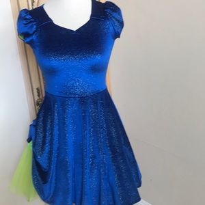 Royal blue dance 💃 dress